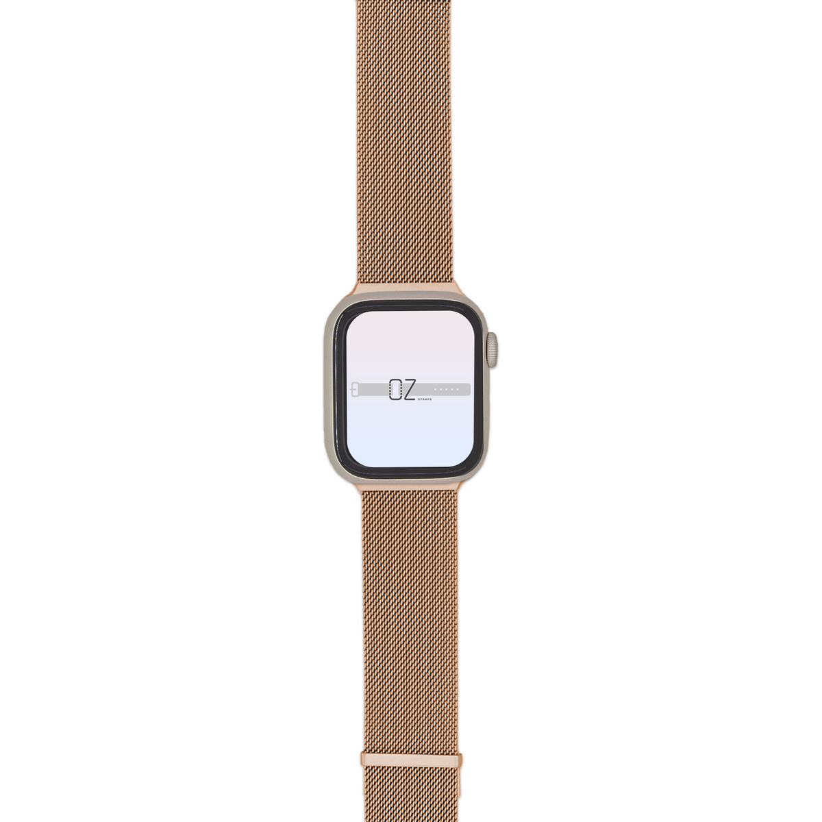 Rose Gold Milanese Loop Apple Watch Band