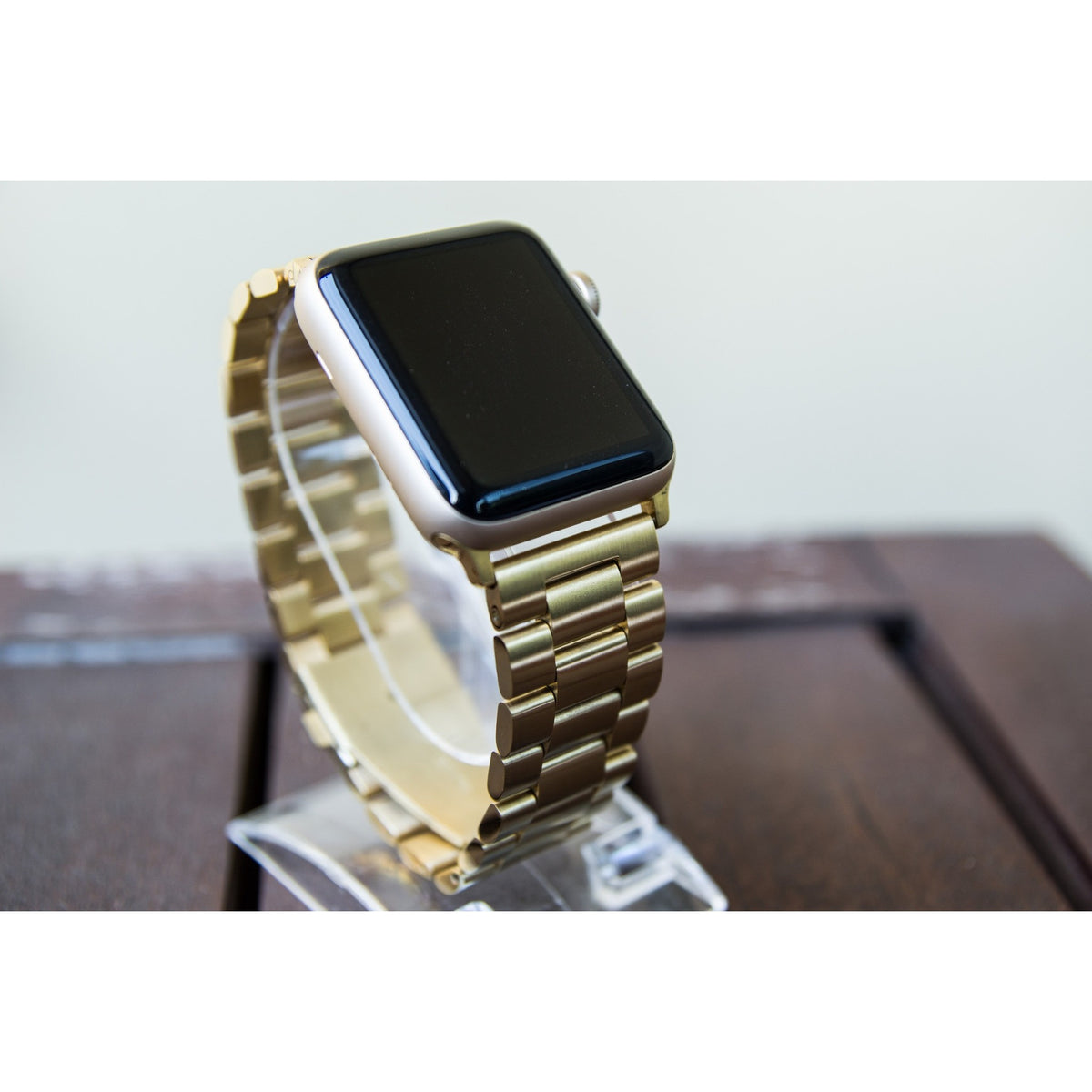 Gold Classic Stainless Steel Apple Watch Band - OzStraps