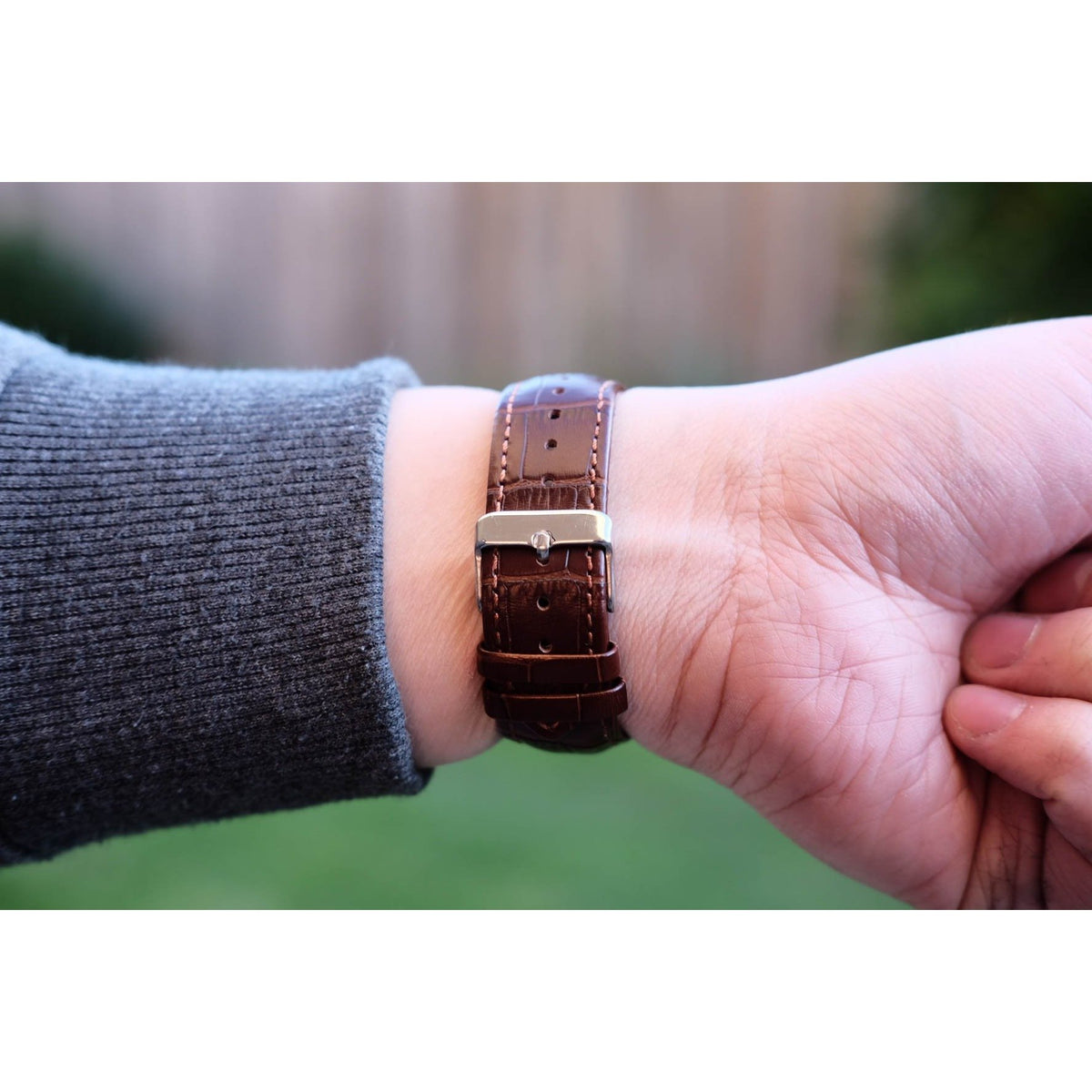 Leather Fitbit Versa Band - OzStraps