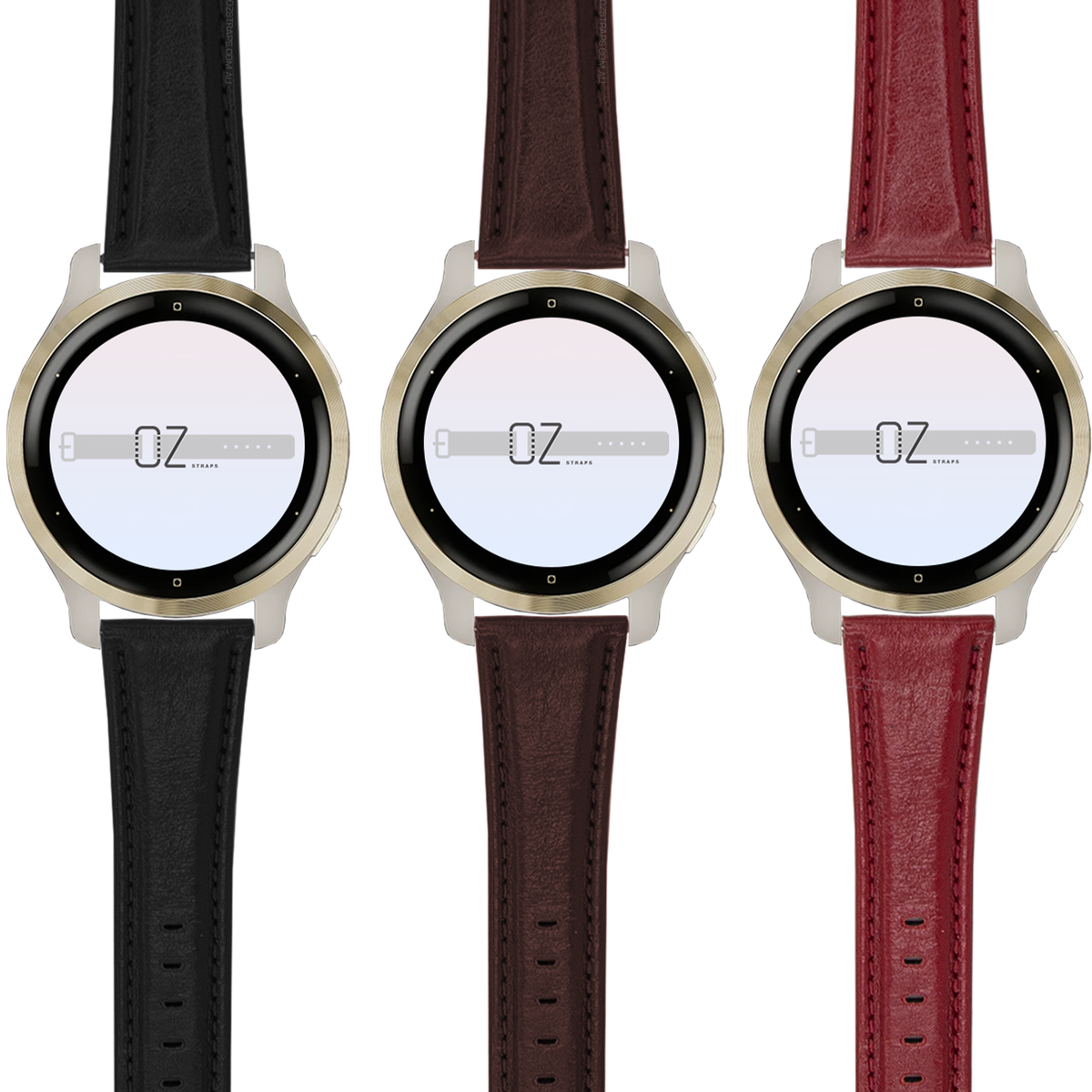 Leather Garmin Vivomove HR & Venu 2 Plus Band-OzStraps