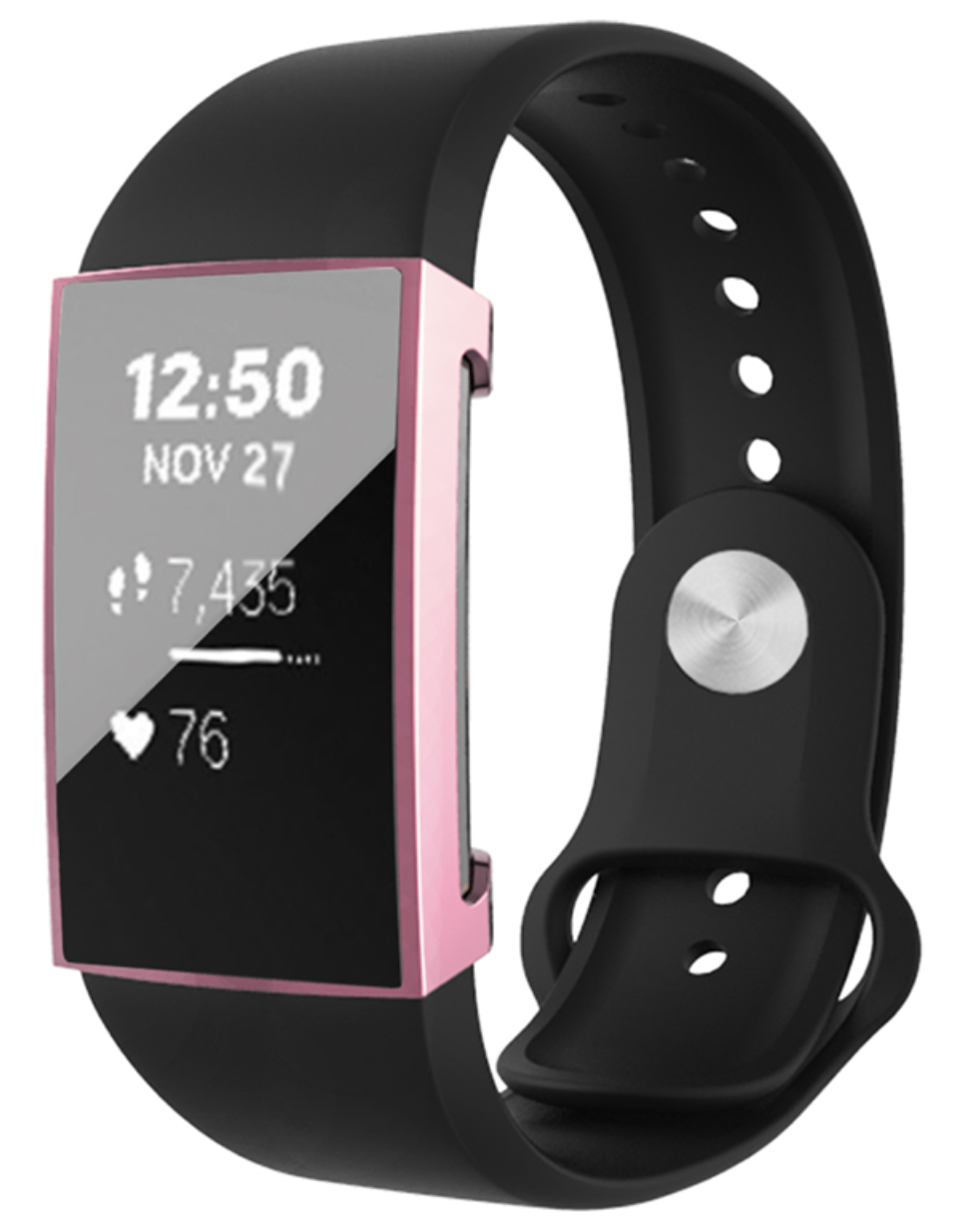Fitbit Charge 3 / Charge 4 Electroplated TPU Case-OzStraps